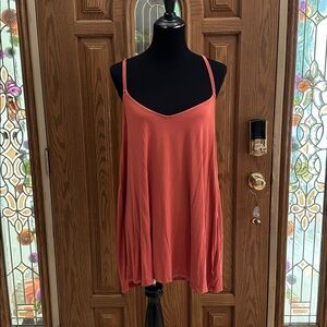 021 Torrid Salmon Super Soft Knit Tank Top